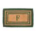 Charlton Home® Stansfield Handmade Rectangle Monogram Outdoor Door Mat Coir | Rectangle 2'6" x 4' | Wayfair ED6DFD0DAAE248879E10227DEEA76F2B