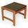 Symple Stuff Geis End Table Wood in Brown/Gray | 18 H x 21.5 W x 20 D in | Wayfair DT1-BGMO