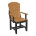 Ebern Designs Horigan Adirondack Bar Height Patio Dining Chair Plastic/Resin in Black | 41.25 H x 23.25 W x 24.25 D in | Wayfair