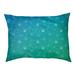 Tucker Murphy Pet™ Byrge Seashell Cat Designer Pillow Fleece, Polyester in Green | 32.5 H x 42.5 W x 14 D in | Wayfair