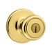 Kwikset Tylo Keyed Door Knob in Yellow | 7.3 H x 3.4 W in | Wayfair 400T 3