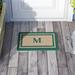 Charlton Home® Stansfield Rectangle Monogram Fiber Outdoor Door Mat Coir | Rectangle 2' x 3'3" | Wayfair D43CE2F883824F3195394C88BF598025