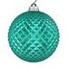 The Holiday Aisle® Durian Glitter Ball Ornament Plastic in Green/Blue | 4 H x 4 W x 4 D in | Wayfair DC65B97E952C4EEDBDD4A30FFC22BEC1