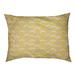 Tucker Murphy Pet™ Chelan Lined Chevrons Indoor Dog Pillow Polyester in White/Yellow | 6.5 H in | Wayfair C51450C36D49465F9CA78D00E70E7287