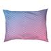 Tucker Murphy Pet™ Campion Mermaid Scales Outdoor Pillow Polyester in Pink/Blue/Indigo | 17 H x 52 W x 17 D in | Wayfair