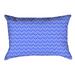 Latitude Run® Avicia Art Deco Lumbar Pillow Cotton in Blue | 14 H x 20 W in | Wayfair 80873EC98FC3409AAEA48F49F821A536