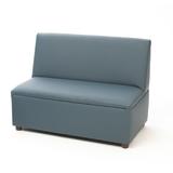 Brand New World Enviro-Child Sofa Polyurethane, Wood in Blue | 26 H x 34 W x 20 D in | Wayfair FM2B110