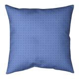 Latitude Run® Avicia Doily Square Pillow Cover Polyester/Polyfill in Blue/White | 14 H x 14 W x 3 D in | Wayfair 950DA3333D9241048886AC59A409599F