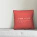 Guercio This is Our Happy Place Outdoor Square Pillow Cover & Insert Polyester/Polyfill blend | 16 H x 16 W x 1.5 D in | Wayfair