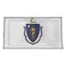 Winston Porter Enrik Massachusetts Flag Sham Polyester | 23 H x 39 W x 1 D in | Wayfair A92C63E4D60B4938A0D9C9191F348AC1