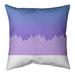 Latitude Run® Avicia Mountain Indoor/Outdoor Throw Pillow Polyester/Polyfill blend in Blue/Indigo | 18 H x 18 W x 9.5 D in | Wayfair