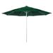 Arlmont & Co. Hibo 11' Market Sunbrella Umbrella Metal in Green, Size 107.0 H in | Wayfair 3521D96565514353B91D44EC0F542BD4