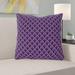 Latitude Run® Avicia Indoor/Outdoor Throw Pillow Polyester/Polyfill blend in Indigo | 20 H x 20 W x 3 D in | Wayfair