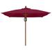 Arlmont & Co. Maria 7.5' Square Market Umbrella Metal in Red | Wayfair E61F224475C34F71B3A4877C729D4006