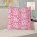 Latitude Run® Avicia Indoor/Outdoor Throw Pillow Polyester/Polyfill blend in Black | 18 H x 18 W x 9.5 D in | Wayfair