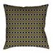 Latitude Run® Avicia Indoor/Outdoor Throw Pillow Polyester/Polyfill blend in Yellow | 18 H x 18 W x 9.5 D in | Wayfair