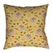 Latitude Run® Avicia Outdoor Throw Pillow Polyester/Polyfill blend in Yellow | 18 H x 18 W x 9.5 D in | Wayfair 0F4479B8F0A44383A61EC925CD767B59