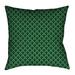 Latitude Run® Avicia Indoor/Outdoor Throw Pillow Polyester/Polyfill blend in Green | 20 H x 20 W x 3 D in | Wayfair