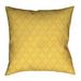Latitude Run® Avicia Geometric Throw Pillow Polyester/Polyfill blend in Yellow | 28 H x 28 W x 9.5 D in | Wayfair 0030FC683C114AB380608121F12633EA