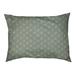 Tucker Murphy Pet™ Chen Zig Zag Pattern Indoor Dog Pillow Polyester/Fleece in Green/Gray | 6 H x 28 W in | Wayfair 464345686175412A916F60758B88671C