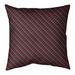 Latitude Run® Avicia Stripe Geometric Square Pillow Cover Polyester/Polyfill in Red | 16 H x 3 D in | Wayfair F8870305BEFF46AE8F94BFE9C5F3221E