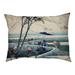 Tucker Murphy Pet™ Castano Katsushika Hokusai Ejiri in Suruga Province Cat Designer Pillow Fleece, Polyester | 14 H x 42.5 W x 32.5 D in | Wayfair