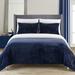 House of Hampton® Amruth 3 Piece Comforter Set Polyester/Polyfill/Microfiber in Blue/Navy | King | Wayfair 2F0848F286214AB990311EF345478E0B