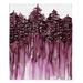 East Urban Home Forest Trees Purple Soft Sherpa Blanket Microfiber/Fleece/Microfiber/Fleece | 68 W in | Wayfair 304F3535493945029945A7AC41C914B4