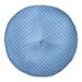 Latitude Run® Avicia Geometric Floor Pillow Polyester/Polyfill blend in Blue | 26 H x 26 W x 7 D in | Wayfair 7058156FBCD9413FA80C1076C6EC1D59