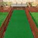 Green 31 x 0.6 in Area Rug - Arlmont & Co. Somersby Waterproof Indoor/Outdoor Artificial Grass Turf Rugs For Balcony, Patios | Wayfair