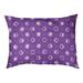 Tucker Murphy Pet™ Chenault Moon Phases Outdoor Dog Pillow Polyester in Pink/Indigo | 7 H x 50 W x 30 D in | Wayfair