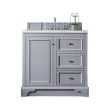 Alcott Hill® Kewstoke 37" Single Bathroom Vanity Set Marble, Wood in Gray | 39.5 H x 35.81 W x 23.5 D in | Wayfair DBD53838967E4437ACB0DE5EC3A4BB42