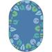 Blue 81 x 0.31 in Area Rug - Carpets for Kids Premium Collection Area Rug Nylon | 81 W x 0.31 D in | Wayfair 5506