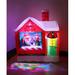 The Holiday Aisle® Santa's Workshop Christmas inflatable Polyester in Green/Red | 72 H x 80.7 W x 32 D in | Wayfair 100261