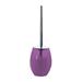 Ebern Designs Sharpley 14.3" H Free Standing Toilet Brush & Holder Glass in Pink | 14.3 H x 4.72 W x 4.72 D in | Wayfair