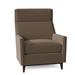 Armchair - Fairfield Chair Felix 34" Wide Armchair Fabric in White/Brown | 41 H x 34 W x 33 D in | Wayfair 5300-01_3152 72_Espresso