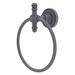 Darby Home Co Gober Wall Mounted Dot Towel Ring Metal in Gray | 7 H x 6 W x 6 D in | Wayfair FE83876B44F14AA2879ED3564AB245B7