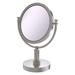 Charlton Home® Dolder Vanity Top Modern & Contemporary Magnification Make-Up Mirror Metal in Gray | 15 H x 8 W x 8 D in | Wayfair