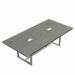 Safco Products Company Mirella Rectangular Conference Table Wood in Gray | 29.5 H x 96 W x 47.25 D in | Wayfair MRCS8SGY