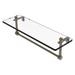 Brayden Studio® Ballenas Bracket Shelf w/ Towel Bar Glass/Metal in Yellow | 5 H x 16 W x 5 D in | Wayfair PR-1/16TB-ABR