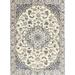 Blue/White 48 x 24 W in Indoor Area Rug - Bloomsbury Market Traditional Biege/Blue Area Rug Polyester/Wool | 48 H x 24 W in | Wayfair