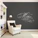 Charlton Home® A Mother Holds Her Children's Hands Wall Decal Vinyl in White | 22 H x 36 W in | Wayfair E2ACF6B61FF24E7486BCBC2C10520E9B