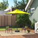 The Twillery Co.® Pierpoint 108" Market Umbrella, Polyester in Green | 91 H in | Wayfair 106884A31AB04165995CE4289DE281F5
