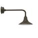 Latitude Run® Albali Outdoor Barn Light Metal in Brown | 14.42 H x 12 W x 32.25 D in | Wayfair BCAW12MB-8D