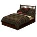 Loon Peak® Cleary Solid Wood Platform Bed Wood in Brown | 53 H x 76 W x 93 D in | Wayfair BFC06846986D4AD094A5039FE3CFB7DA