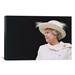 Winston Porter Political Queen Elizabeth Portrait Photographic Print on Canvas in Black/White | 60 H x 90 W x 0.75 D in | Wayfair