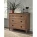 Millwood Pines Riva Accent Chest Wood in Brown/Green | 33.5 H x 39.5 W x 17.5 D in | Wayfair 427F21ABB9324205B086463C28478B44