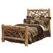 Loon Peak® Lytle Solid Wood Low Bed in Brown | 65 H x 64 W x 97 D in | Wayfair 6E791ED1A0754A1DA871D9BD84910198