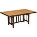Loon Peak® Cleary Rectangle Solid Wood Dining Table Wood in Yellow | 42 H x 48 W x 48 D in | Wayfair 8874FD8C7DBD40D2AB0076EB0572B9CB