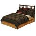 Loon Peak® Cleary Solid Wood Platform Bed Wood in Brown | 53 H x 64 W x 87 D in | Wayfair 8B61B227B11C42BABAD4D95A042D62FE